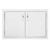 TrueFlame 33-Inch Masonry Double Access Door (TF-DD-33M)