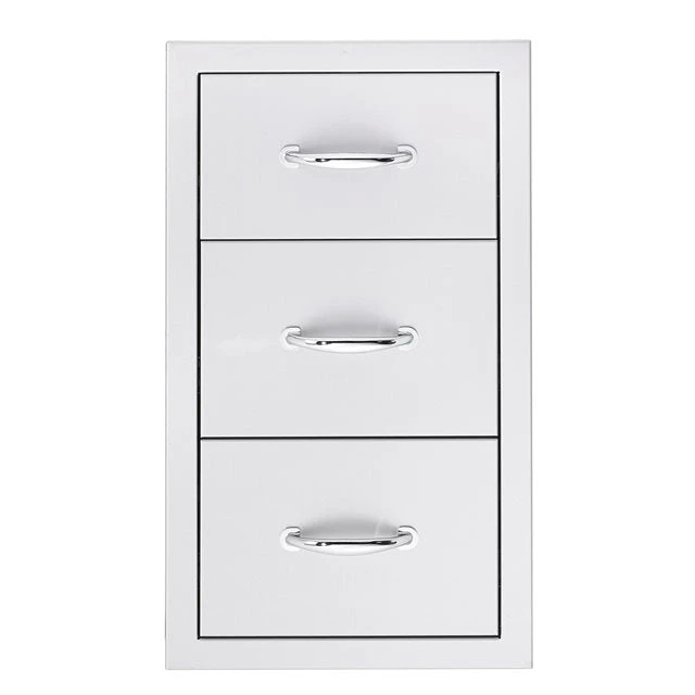 TrueFlame 17-Inch Triple Drawer (TF-DR3-17) TrueFlame 17-Inch Triple Drawer (TF-DR3-17) -Elite Patio Direct Shop 125 tf dr3 17 3