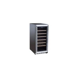 TrueFlame 15-Inch 3.2 Cu. Ft. Outdoor Rated Single Zone Wine Cooler (AMD-RFR-15W) -Elite Patio Direct Shop 125 tf rfr 15w 3