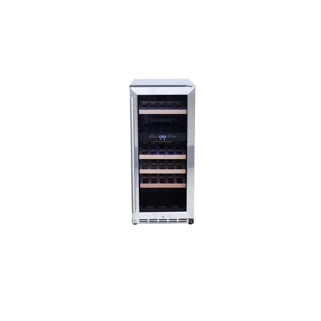 TrueFlame 15-Inch 3.2 Cu. Ft. Outdoor Rated Dual Zone Wine Cooler (AMD-RFR-15WD) TrueFlame 15-Inch 3.2 Cu. Ft. Outdoor Rated Dual Zone Wine Cooler (AMD-RFR-15WD) -Elite Patio Direct Shop 125 tf rfr 15wd