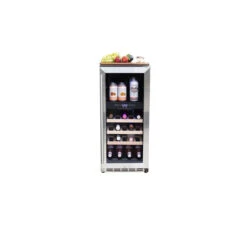 TrueFlame 15-Inch 3.2 Cu. Ft. Outdoor Rated Dual Zone Wine Cooler (AMD-RFR-15WD) 2 TrueFlame 15-Inch 3.2 Cu. Ft. Outdoor Rated Dual Zone Wine Cooler (AMD-RFR-15WD) -Elite Patio Direct Shop 125 tf rfr 15wd 3