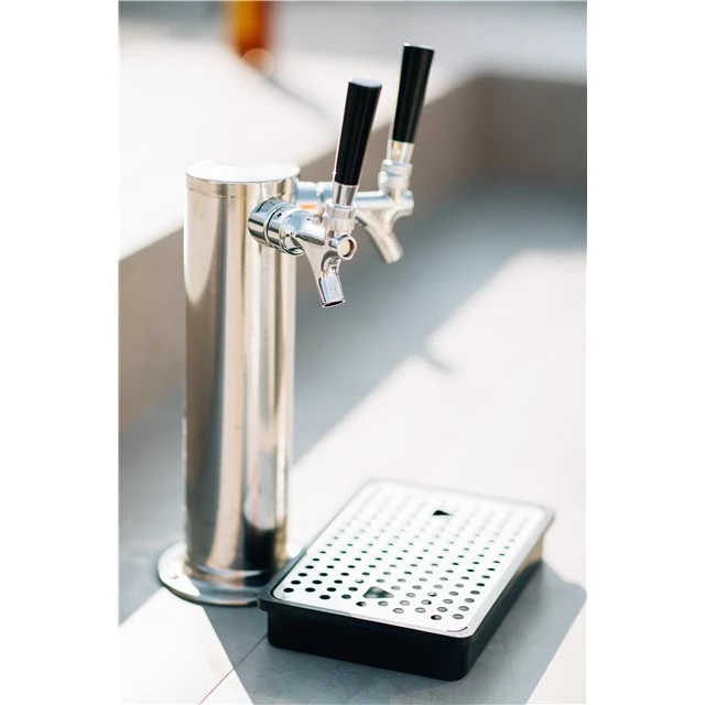 TrueFlame 24-Inch 6.6 Cu. Ft. Deluxe Outdoor Rated Kegerator - Double Tap (TF-RFR-24DK2) TrueFlame 24-Inch 6.6 Cu. Ft. Deluxe Outdoor Rated Kegerator - Double Tap (TF-RFR-24DK2) -Elite Patio Direct Shop 125 tf rfr 24dk2 4