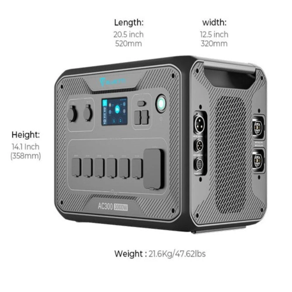 BLUETTI Home Battery Backup Bundle (AC300 + B300) BLUETTI Home Battery Backup Bundle (AC300 + B300) -Elite Patio Direct Shop 1 3242fe31 0c1a 4a73 9850 887007713f2e