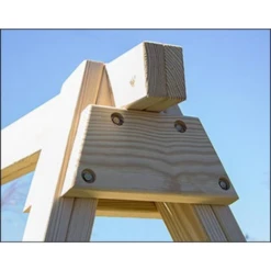 Creekvine Designs 4 X 4 Post Treated Pine Swing Stand -Elite Patio Direct Shop 4x4PostTreatedPineSwingStand 4