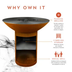 Arteflame Classic 40" Grill - Tall Round Base -Elite Patio Direct Shop 5 700x d3c84f5a aa50 42ce 974c 153ca98a0726