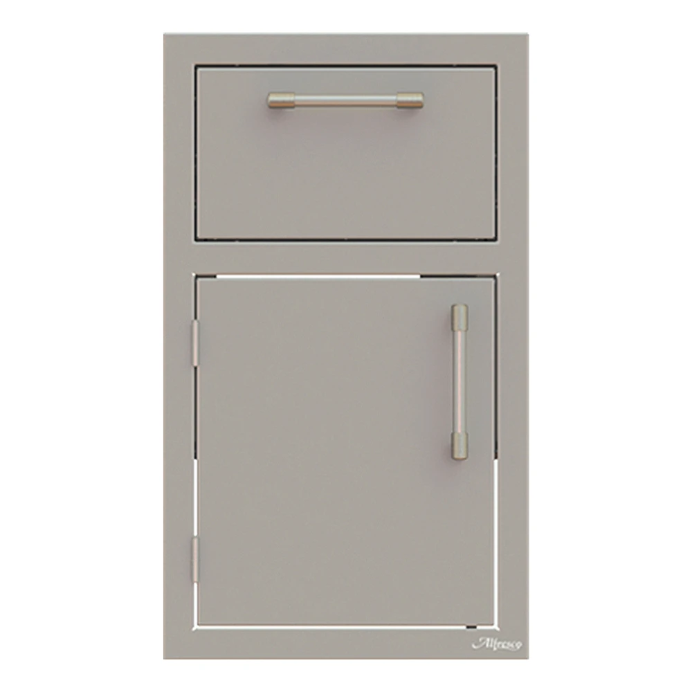 Alfresco 17-Inch Drawer & Door Combo - AXE-DDR-L/R-SC Alfresco 17-Inch Drawer & Door Combo - AXE-DDR-L/R-SC -Elite Patio Direct Shop Alfresco17 InchDrawer DoorCombo
