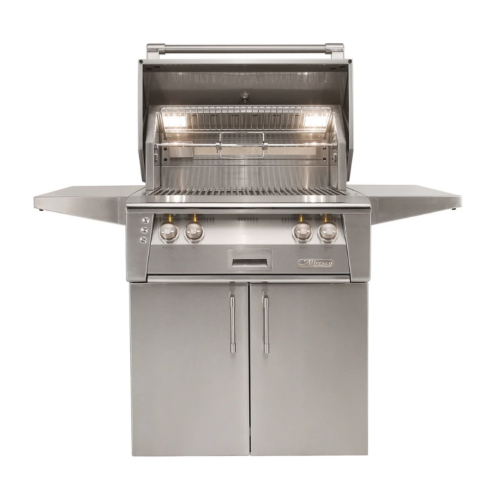 Alfresco ALXE 30-Inch Freestanding Gas Grill with Sear Zone Burner & Rotisserie - ALXE-30SZC-LP/NG Alfresco ALXE 30-Inch Freestanding Gas Grill With Sear Zone Burner & Rotisserie - ALXE-30SZC-LP/NG -Elite Patio Direct Shop AlfrescoALXE30 InchFreestandingGasGrillwithRotisserie 6eb6acea eeeb 4be2 a8a7 faeda3b3d5d7