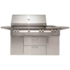 Alfresco ALXE 56-Inch Freestanding Gas Grill With Sear Zone Burner, Rotisserie & Side Burner - ALXE-56SZC-LP/NG