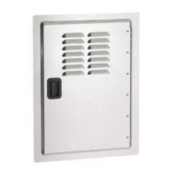 American Outdoor Grill 14-Inch Single Access Door With Louvers (20-14-SDV)