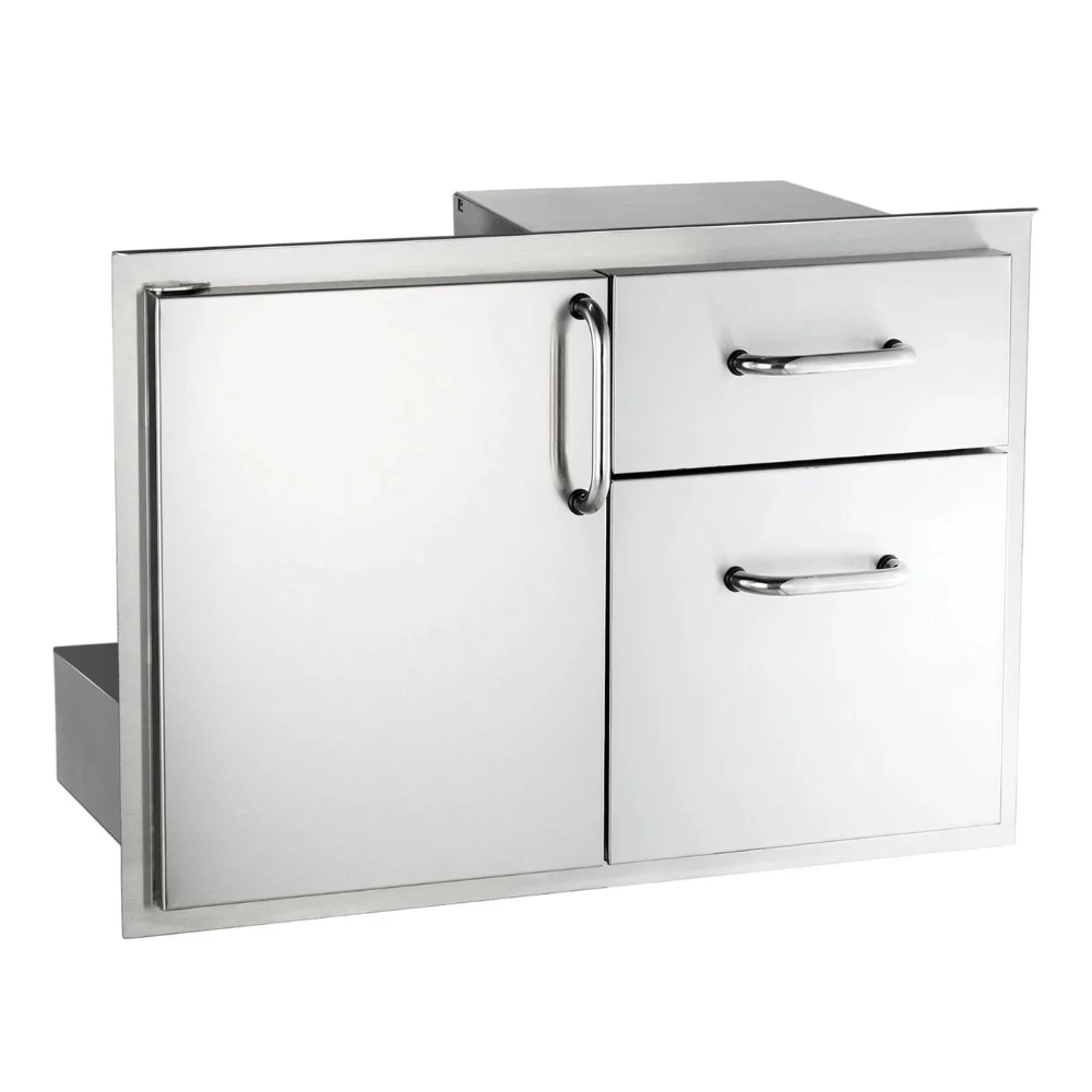 American Outdoor Grill 30-Inch Access Door With Double Drawer (18-30-SSDD) American Outdoor Grill 30-Inch Access Door With Double Drawer (18-30-SSDD) -Elite Patio Direct Shop AmericanOutdoorGrill30 InchAccessDoorWithDoubleDrawer 18 30 SSDD