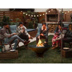 Arteflame Classic 40" Black Label - Low Round Base 3 Arteflame Classic 40" Black Label - Low Round Base -Elite Patio Direct Shop ArteflameClassic40BlackLabel LowRoundBase