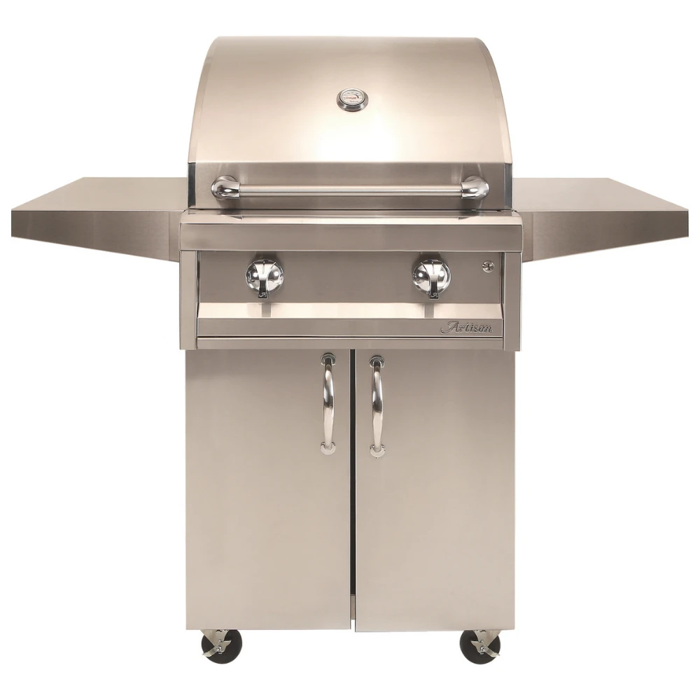 Artisan 26-Inch 2-Burner American Eagle Freestanding Gas Grill (AAEP-26C-NG/LP) Artisan 26-Inch 2-Burner American Eagle Freestanding Gas Grill (AAEP-26C-NG/LP) -Elite Patio Direct Shop Artisan26 Inch2 BurnerAmericanEagleFreestandingGasGrill AAEP 26C NGLP