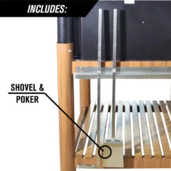 Tagwood BBQ Argentine Wood Fire & Charcoal Grill (BBQ02SI) -Elite Patio Direct Shop BBQ02SI accesorios INCLUDES v2 4 1024x1024 2x 3e304781 f7bc 437d 9af4 bcbe445adb4a