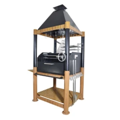 Tagwood BBQ Argentine Wood Fire & Charcoal Grill (BBQ02SI) -Elite Patio Direct Shop BBQ02SI 3