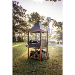 Tagwood BBQ Argentine Wood Fire & Charcoal Grill (BBQ02SI) -Elite Patio Direct Shop BBQ02SI 4