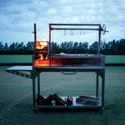 Tagwood BBQ Argentine Santa Maria Wood Fire & Charcoal Grill (BBQ03SS) -Elite Patio Direct Shop BBQ03SS Shopify 3 1024x1024 2x 695f12ff e620 46a5 b805 2cfd8165a448