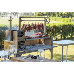Tagwood BBQ Argentine Santa Maria Wood Fire & Charcoal Grill (BBQ03SS) -Elite Patio Direct Shop BBQ03SS 2