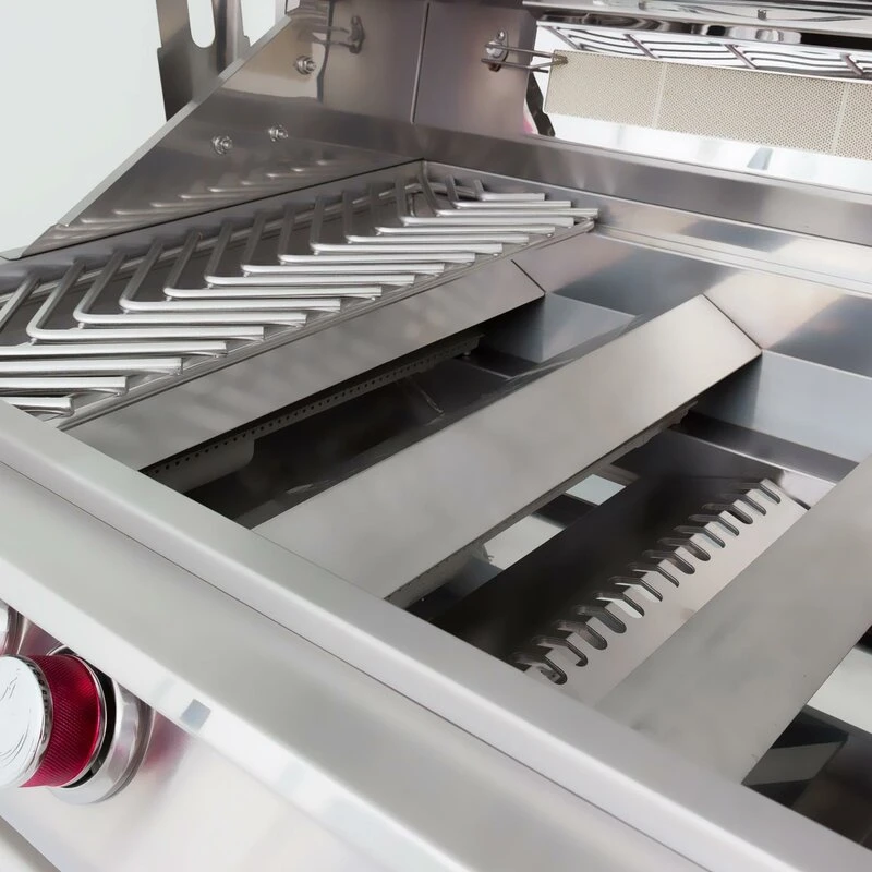 Cal Flame P Series 5-Burner Built-In Gas Grill, 40-Inch Cal Flame P Series 5-Burner Built-In Gas Grill, 40-Inch -Elite Patio Direct Shop BBQ13P05 burners