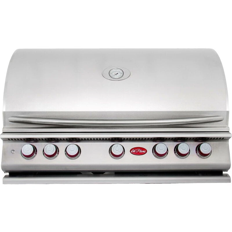 Cal Flame P Series 5-Burner Built-In Gas Grill, 40-Inch Cal Flame P Series 5-Burner Built-In Gas Grill, 40-Inch -Elite Patio Direct Shop BBQ13P05 main