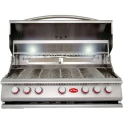 Cal Flame P Series 5-Burner Built-In Gas Grill, 40-Inch 2 Cal Flame P Series 5-Burner Built-In Gas Grill, 40-Inch -Elite Patio Direct Shop BBQ13P05 open