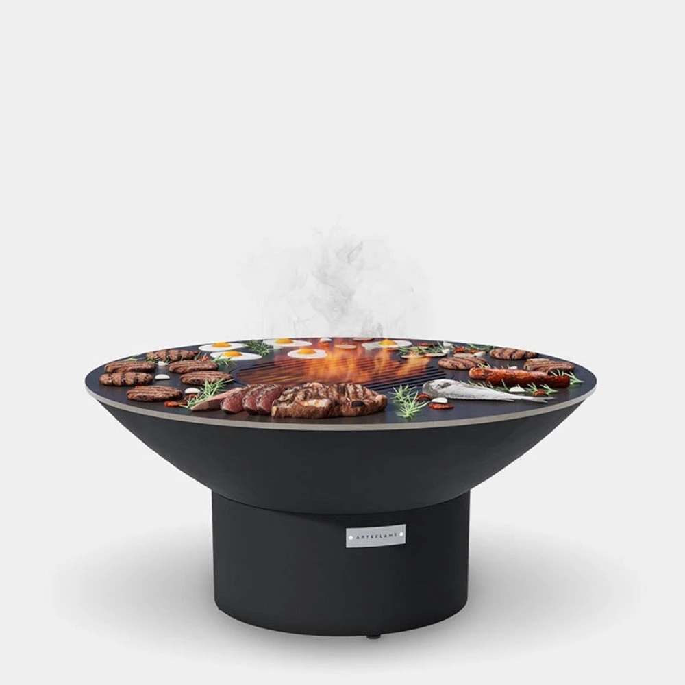 Arteflame Classic 40" Black Label - Low Round Base Arteflame Classic 40" Black Label - Low Round Base -Elite Patio Direct Shop Classic 40 low black grate 800x800 3429291a 7ac1 4213 9d4b 31aa81f0209f