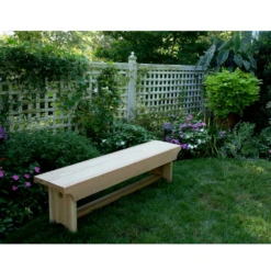 Creekvine Designs 5' Cedar 1805 Traditional Heavy Duty Bench 2 Creekvine Designs 5' Cedar 1805 Traditional Heavy Duty Bench -Elite Patio Direct Shop CreekvineDesigns5 Cedar1805TraditionalHeavyDutyBench