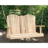 Creekvine Designs Cedar Adirondack Porch Swing