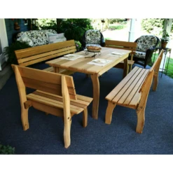 Creekvine Designs Cedar Chickadee Dining Set