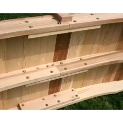 Creekvine Designs Cedar Pearl River Garden Bridge -Elite Patio Direct Shop CreekvineDesignsCedarPearlRiverGardenBridge 2