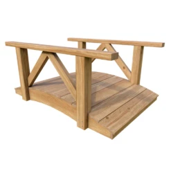 Creekvine Designs Cedar Pearl River Garden Bridge -Elite Patio Direct Shop CreekvineDesignsCedarPearlRiverGardenBridge 4