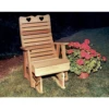 Creekvine Designs Cedar Royal Country Hearts Glider Chair