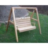 Creekvine Designs Cedar Royal Country Hearts Porch Swing With Stand