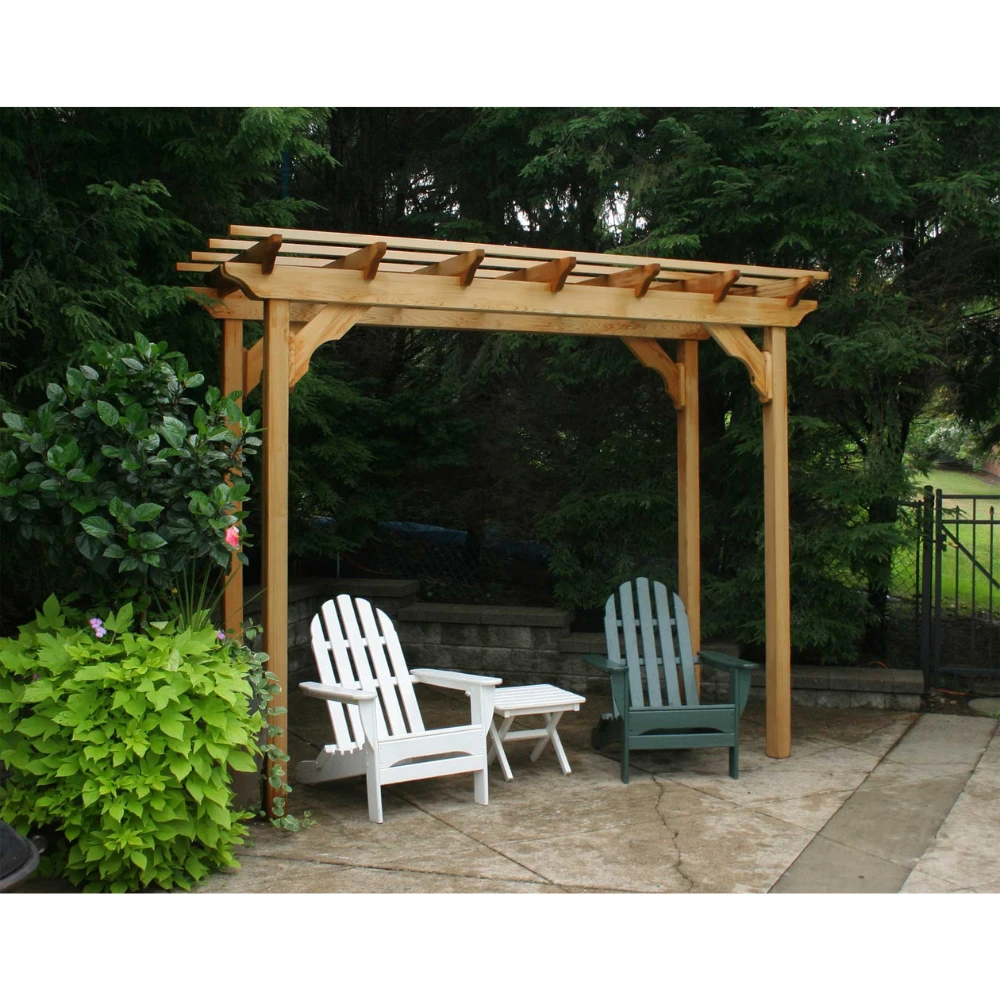 Creekvine Designs Red Cedar Courtyard Pergola Creekvine Designs Red Cedar Courtyard Pergola -Elite Patio Direct Shop CreekvineDesignsRedCedarCourtyardPergola 2