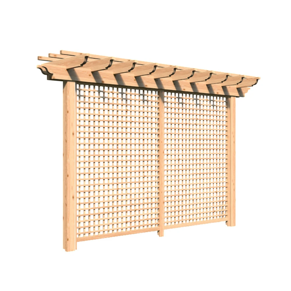 Creekvine Designs Red Cedar Monterrey Pergola with Lattice Creekvine Designs Red Cedar Monterrey Pergola With Lattice -Elite Patio Direct Shop CreekvineDesignsRedCedarMonterreyPergolawithLattice 3