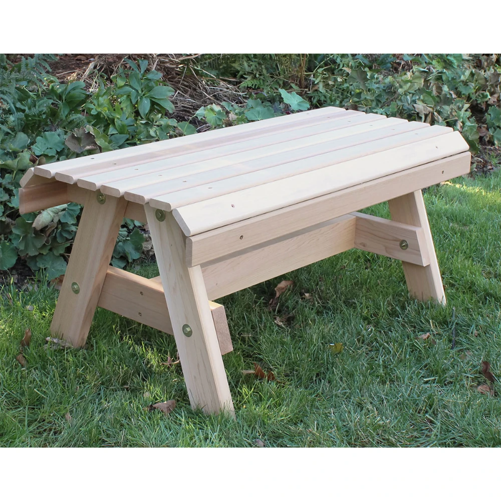 Creekvine Designs Red Cedar Twin Ponds Coffee Table Creekvine Designs Red Cedar Twin Ponds Coffee Table -Elite Patio Direct Shop CreekvineDesignsRedCedarTwinPondsCoffeeTable