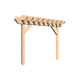 Creekvine Designs Rough Cut Cedar Monterrey Pergola