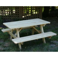 Creekvine Designs Treated Pine Kid's Picnic Table 3 Creekvine Designs Treated Pine Kid's Picnic Table -Elite Patio Direct Shop CreekvineDesignsTreatedPineKid sPicnicTable