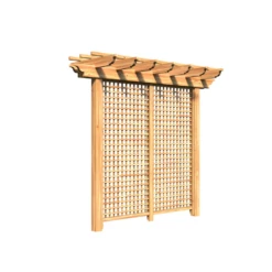 Creekvine Designs Treated Pine Monterrey Pergola With Lattice 3 Creekvine Designs Treated Pine Monterrey Pergola With Lattice -Elite Patio Direct Shop CreekvineDesignsTreatedPineMonterreyPergolawithLattice