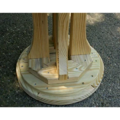 Creekvine Designs Treated Pine Star Design Pub Stool -Elite Patio Direct Shop CreekvineDesignsTreatedPineStarDesignPubStool 4