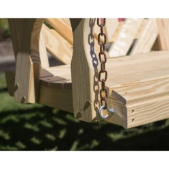 Creekvine Designs Treated Pine Starback Porch Swing -Elite Patio Direct Shop CreekvineDesignsTreatedPineStarbackPorchSwing 5