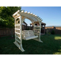 Creekvine Designs Treated Pine Starback Porch Swing -Elite Patio Direct Shop CreekvineDesignsTreatedPineStarbackPorchSwing 6
