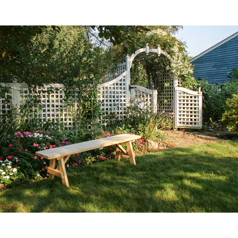 Creekvine Designs Treated Pine Traditional Garden Bench Creekvine Designs Treated Pine Traditional Garden Bench -Elite Patio Direct Shop CreekvineDesignsTreatedPineTraditionalGardenBench