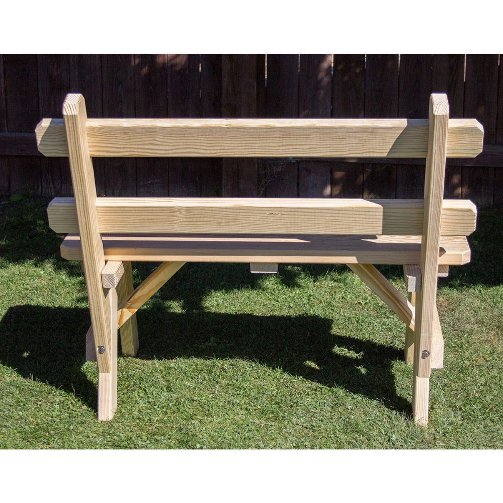 Creekvine Designs Treated Pine Traditional Garden Bench with Back Creekvine Designs Treated Pine Traditional Garden Bench With Back -Elite Patio Direct Shop CreekvineDesignsTreatedPineTraditionalGardenBenchwithBack 5