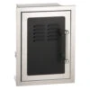 Fire Magic Black Diamond Single Access Door With Tank Tray & Louvers