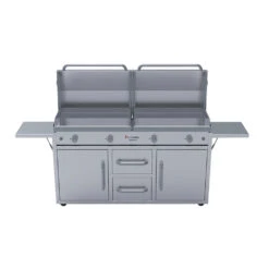 Elite Patio Direct Shop -Elite Patio Direct Shop GFE160LeGriddleGrandTexan4BurnergasGriddlewithlidsopen