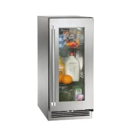 Perlick Signature 15-Inch Outdoor Undercounter Refrigerator (HP15RO-4) -Elite Patio Direct Shop HP15RO 3 3R