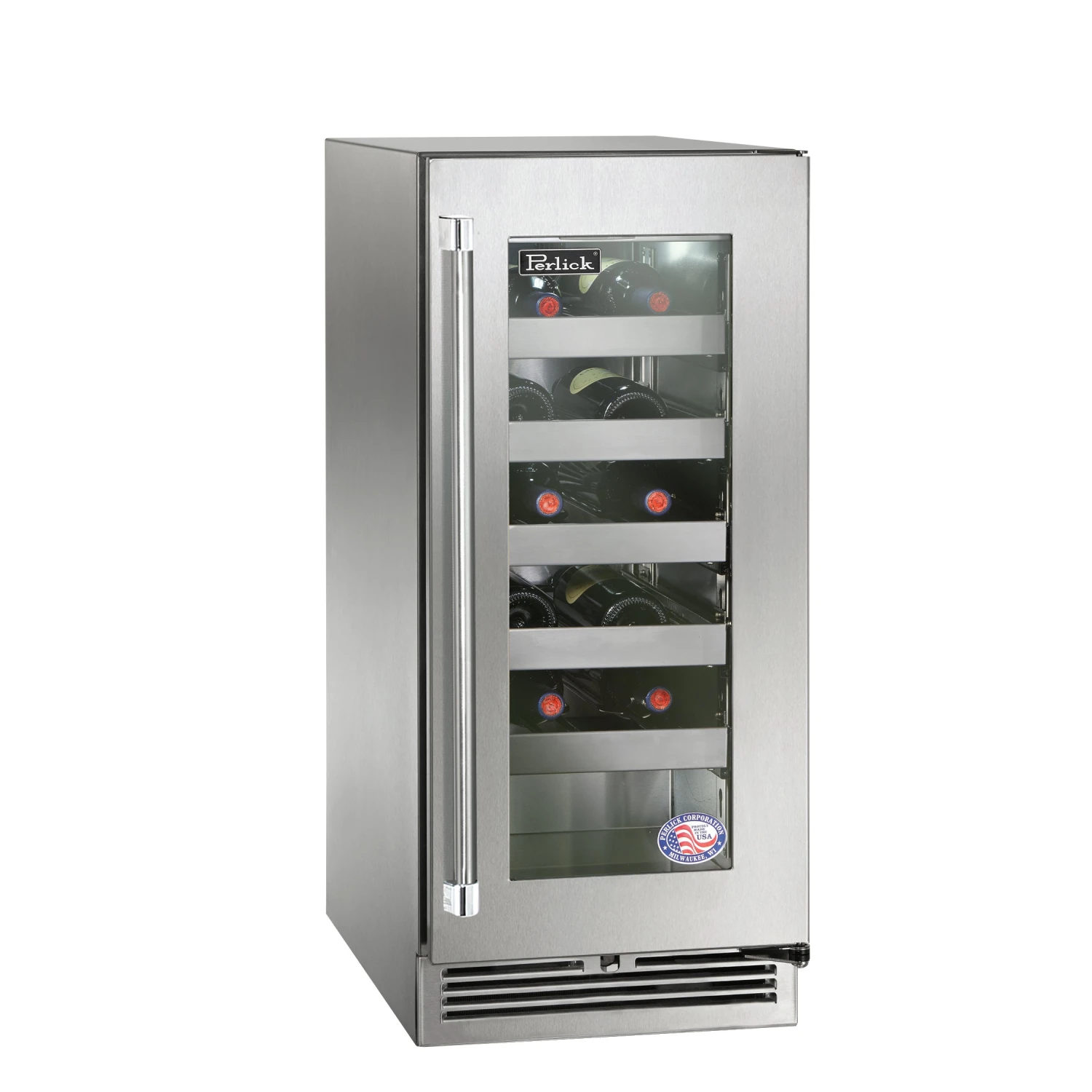 Perlick Signature 15-Inch Outdoor Undercounter Wine Reserve (HP15WO-4) Perlick Signature 15-Inch Outdoor Undercounter Wine Reserve (HP15WO-4) -Elite Patio Direct Shop HP15WO 3 3R