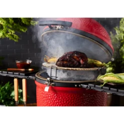 Kamado Joe Classic Joe Red III 18-Inch Grill W/ Cart - KJ15040921 5 Kamado Joe Classic Joe Red III 18-Inch Grill W/ Cart - KJ15040921 -Elite Patio Direct Shop Kamado joe classic joe red iii with cart 6