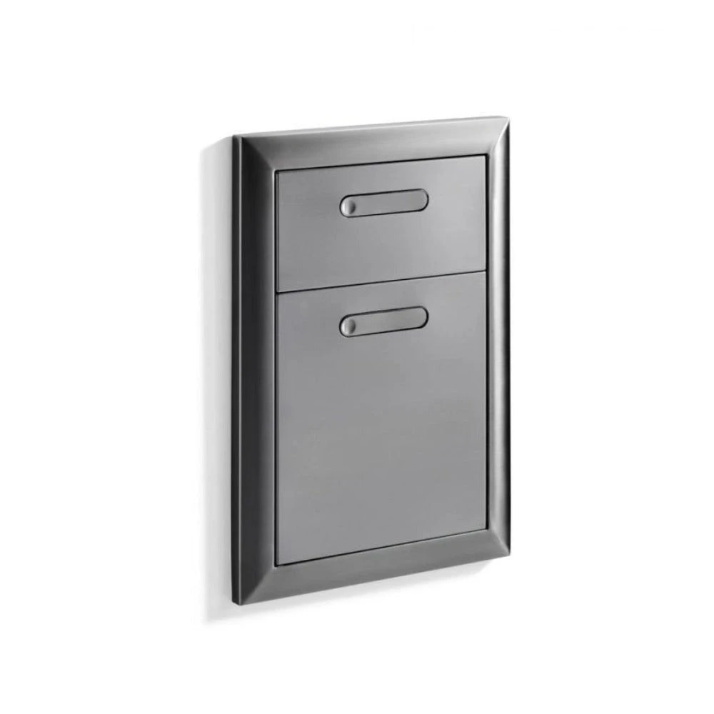 Lynx Ventana Double Drawers - LDW16-4 Lynx Ventana Double Drawers - LDW16-4 -Elite Patio Direct Shop LDW16 4 threequarter