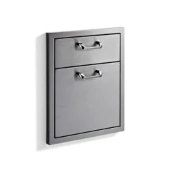 Lynx Professional Classic Extra Large Double Drawers - LDW19 -Elite Patio Direct Shop LDW19 threequarter